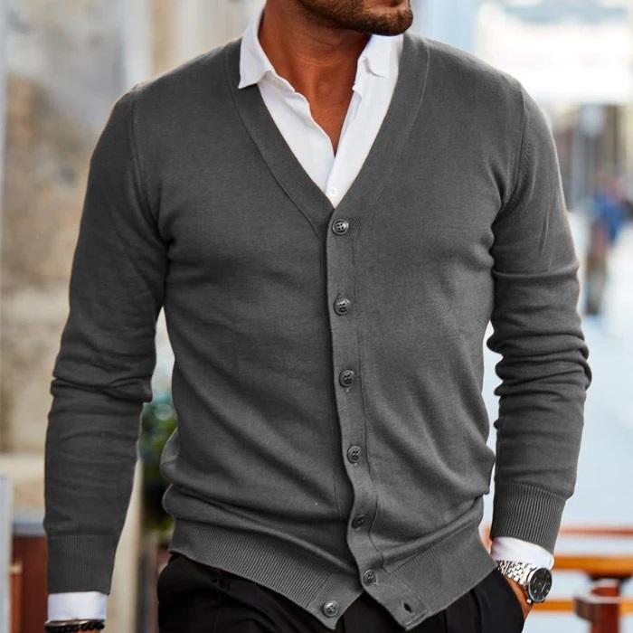 Casual Men's Cardigan – Relaxed Knit & Comfortable Fit