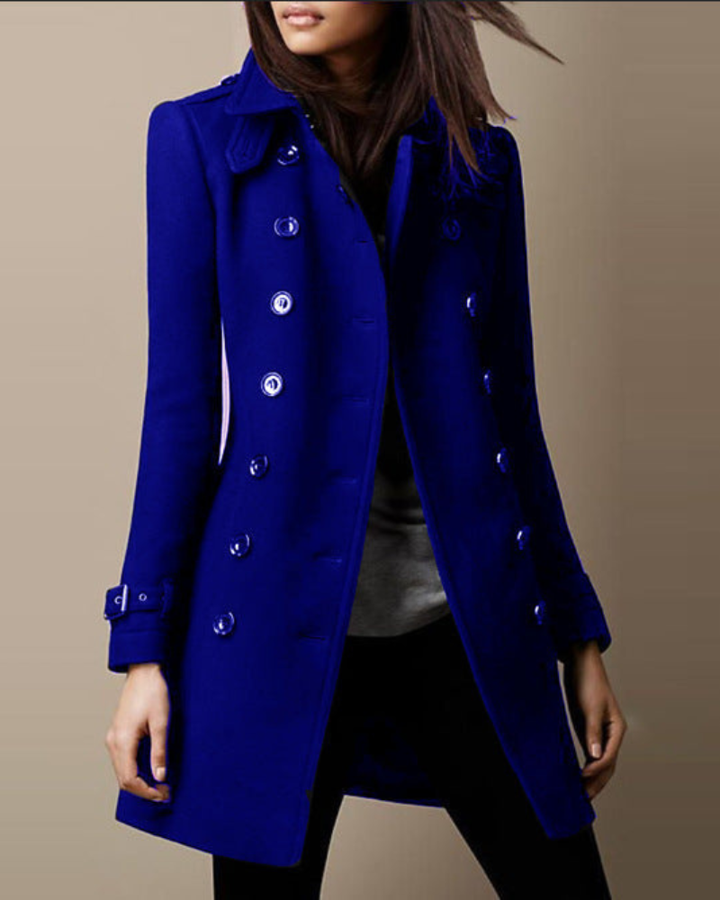 Cotton-Blend Jacket – Structured Design & Comfortable Fit
