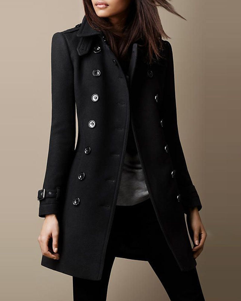 Cotton-Blend Jacket – Structured Design & Comfortable Fit