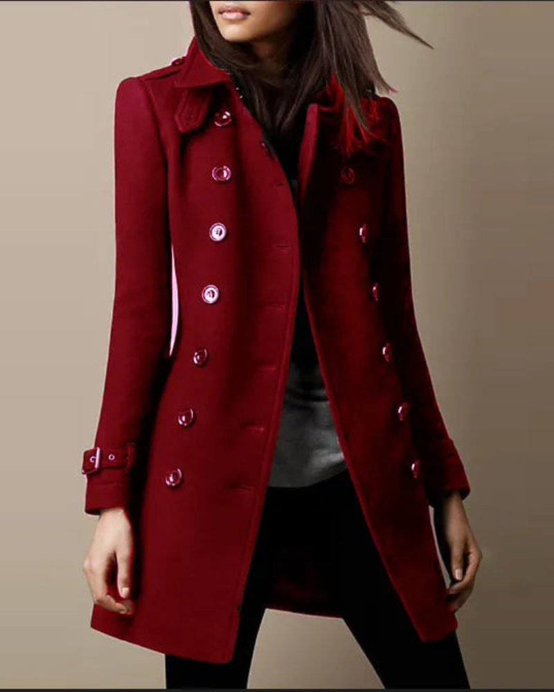 Cotton-Blend Jacket – Structured Design & Comfortable Fit