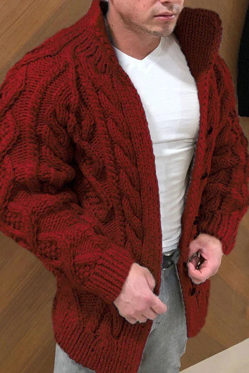 Knit Cardigan Coat – Soft Feel & Flexible Shape