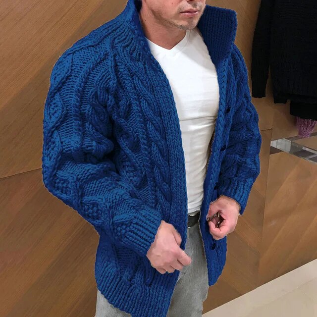 Knit Cardigan Coat – Soft Feel & Flexible Shape