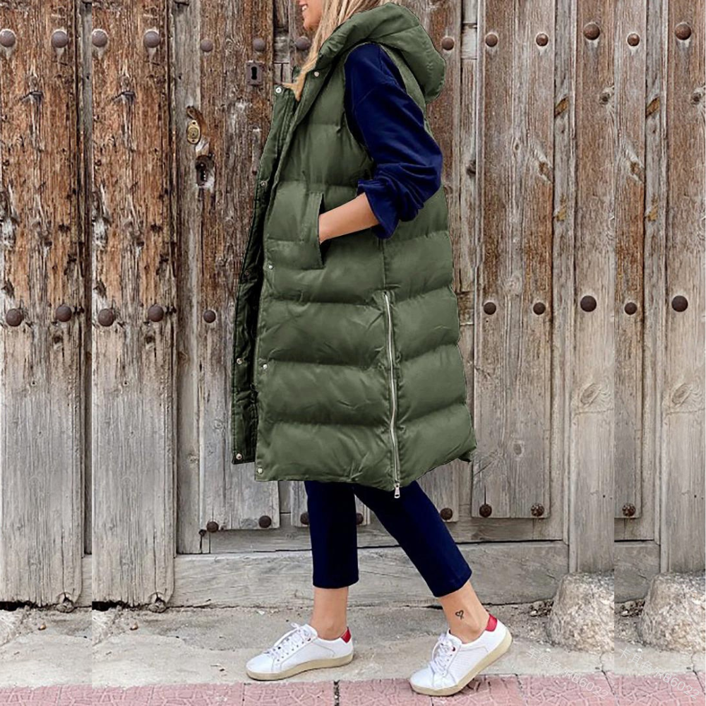 Oversized Puffer Jacket – Long Shape & Easy Layering Warmth