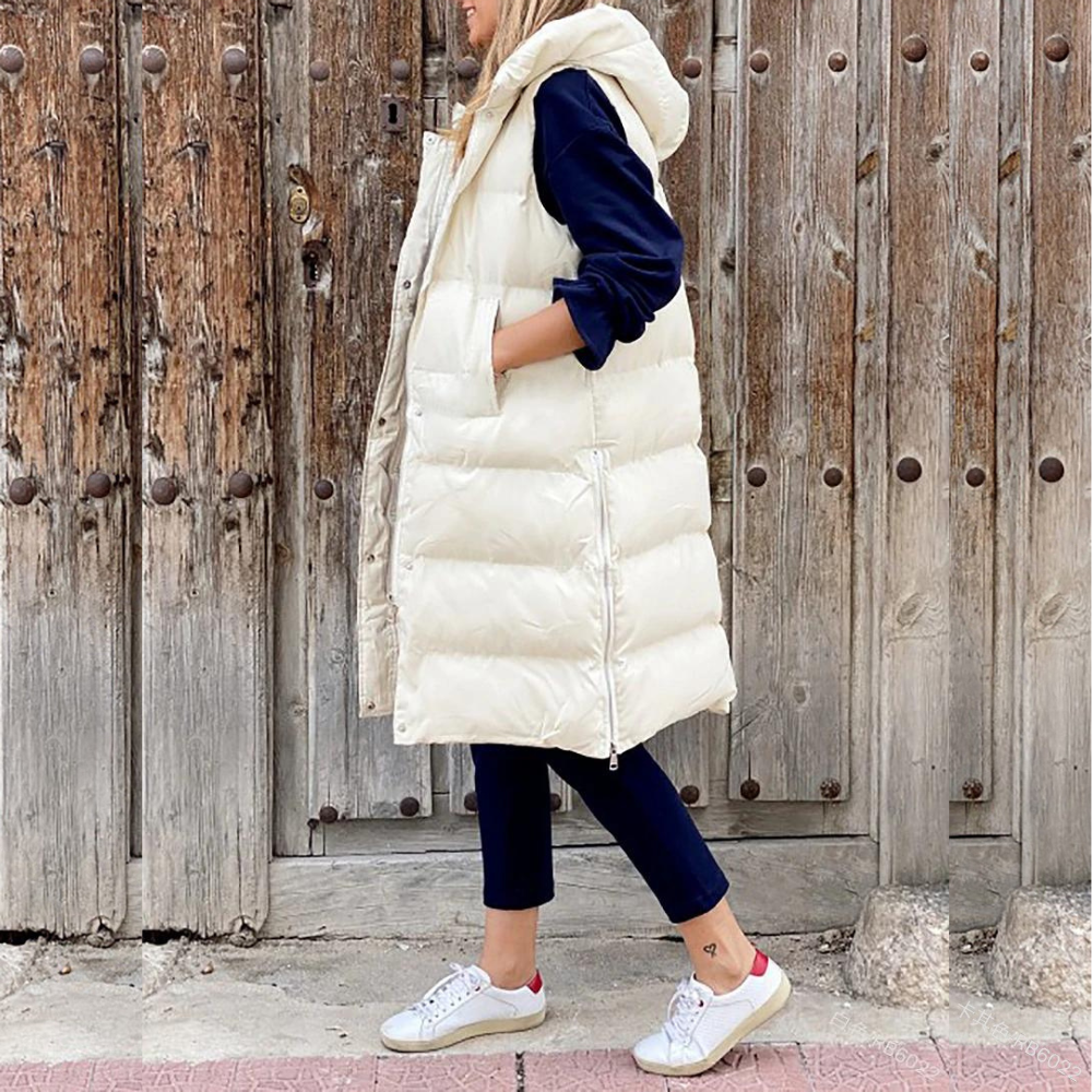 Oversized Puffer Jacket – Long Shape & Easy Layering Warmth