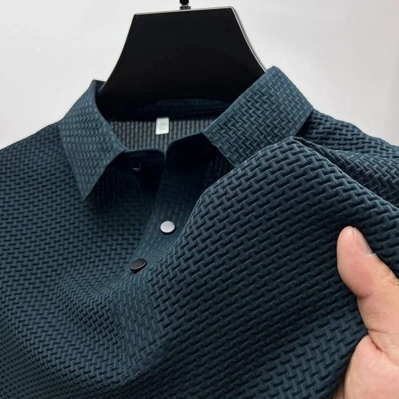 Structured Polo Shirt – Relaxed Cut