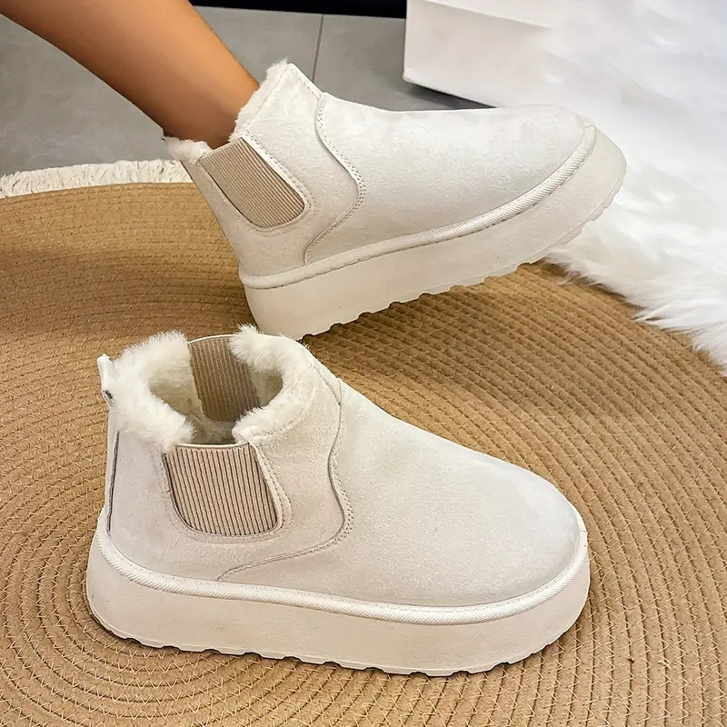 Warm Boots with Inner Lining – Soft Shape & Warm Comfort