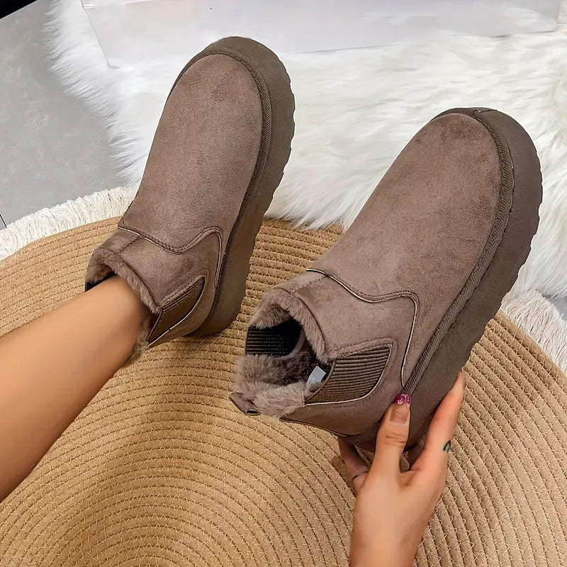 Warm Boots with Inner Lining – Soft Shape & Warm Comfort