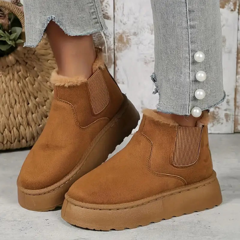 Warm Boots with Inner Lining – Soft Shape & Warm Comfort