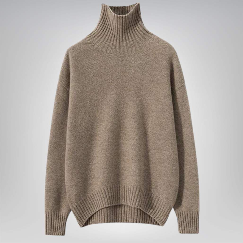 Cashmere Blend Pullover – Classic Cut & Lightweight Warmth