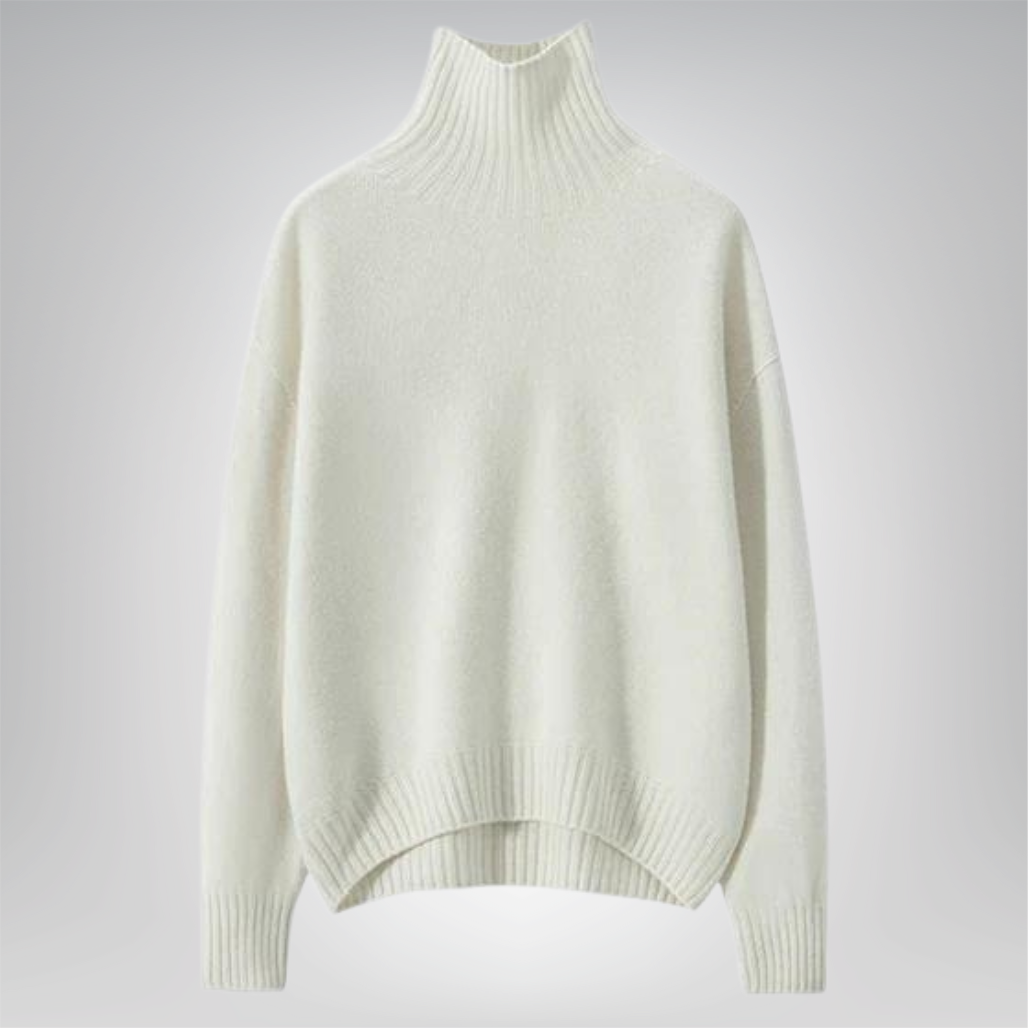 Cashmere Blend Pullover – Classic Cut & Lightweight Warmth