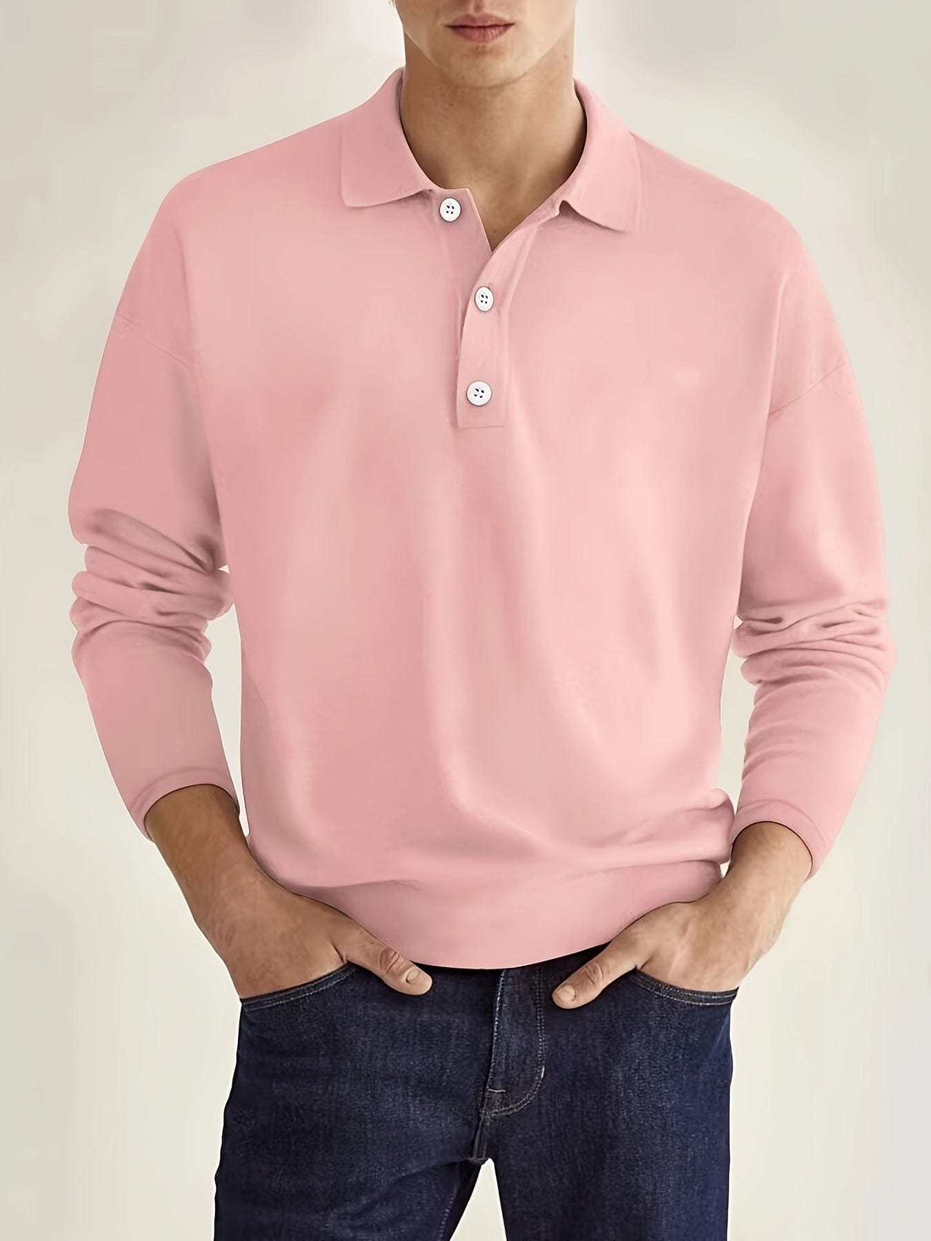 Long-Sleeve Polo Shirt