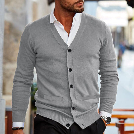 Casual Men's Cardigan – Relaxed Knit & Comfortable Fit