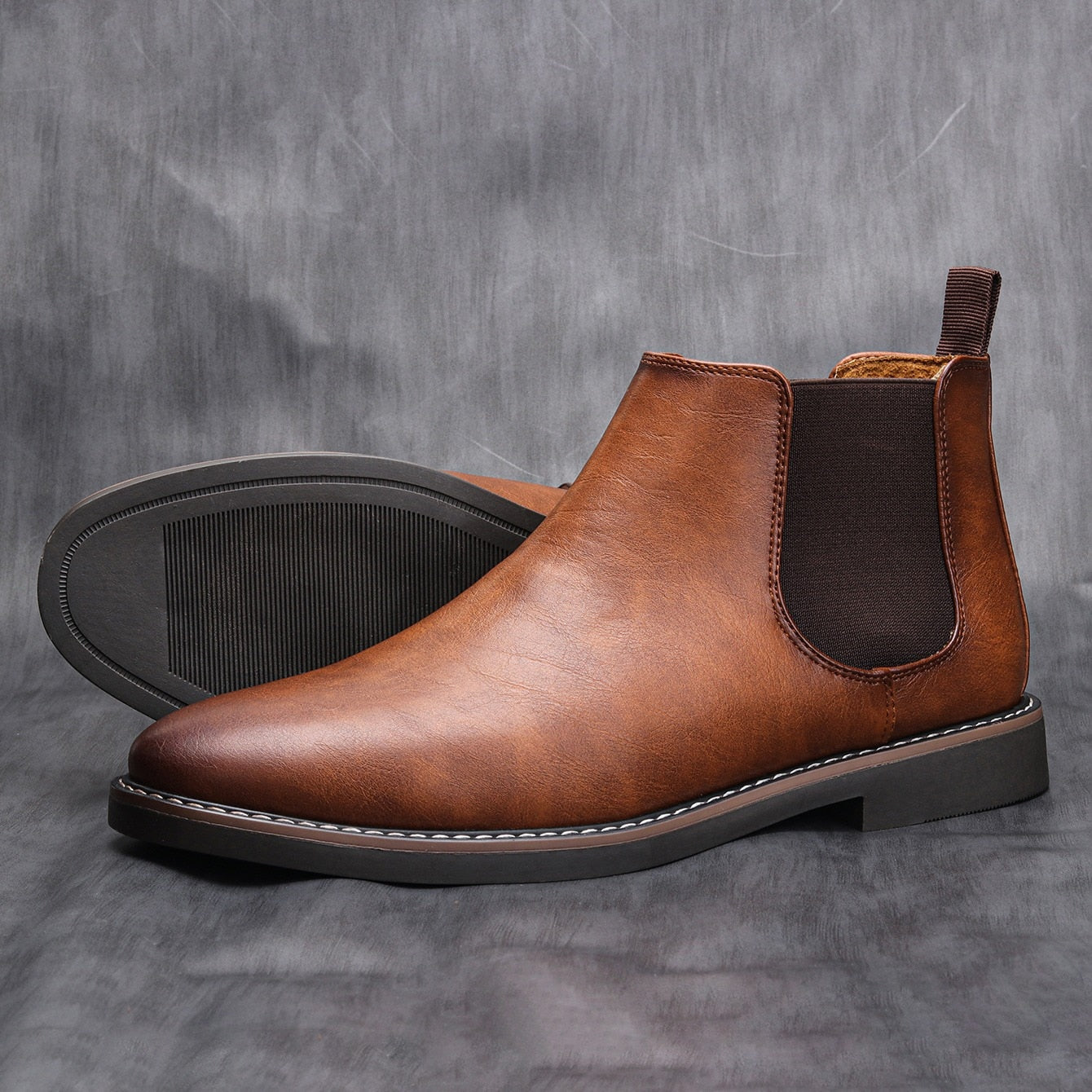 Chelsea Boots – Elastic Sides & Cushioned Insole