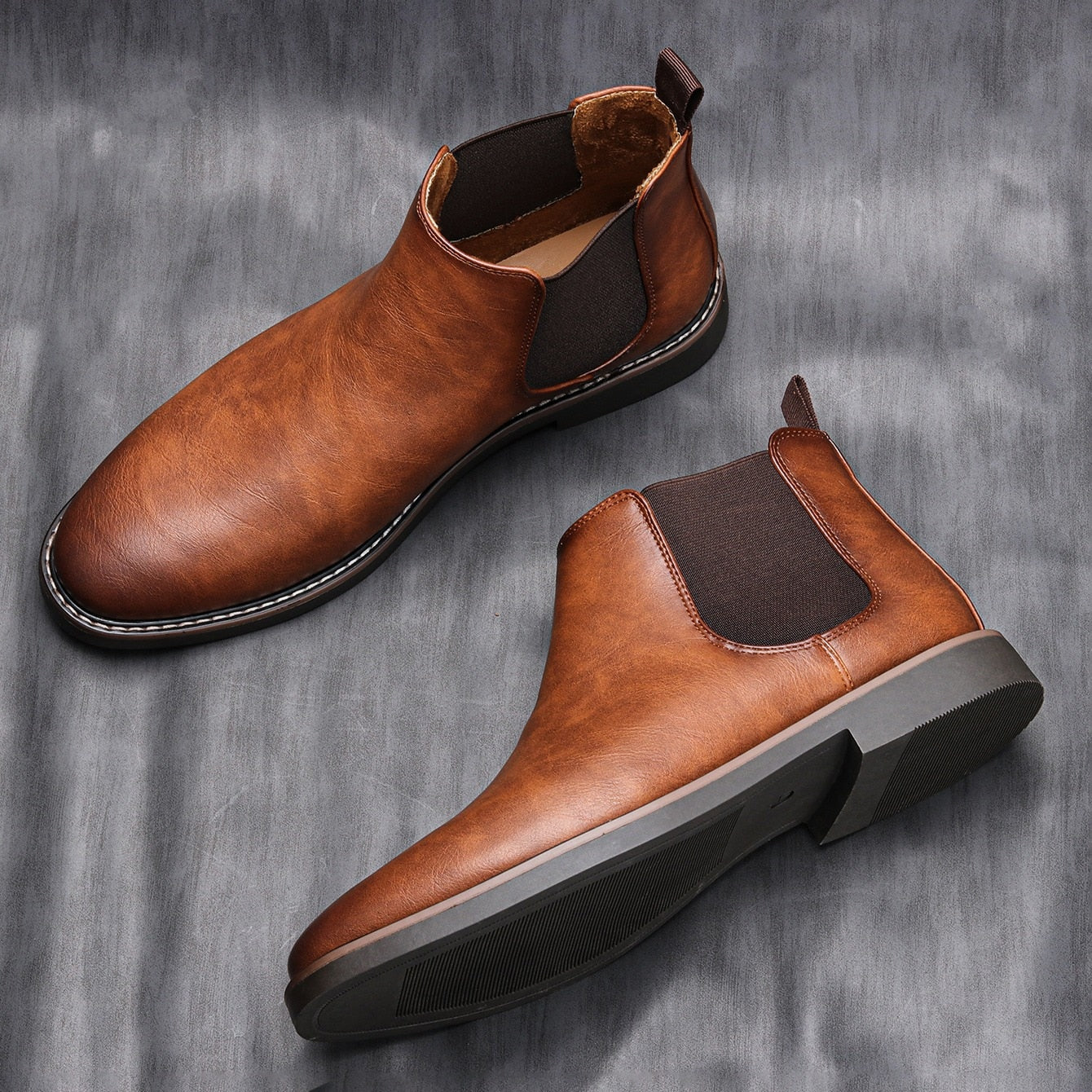 Chelsea Boots – Elastic Sides & Cushioned Insole