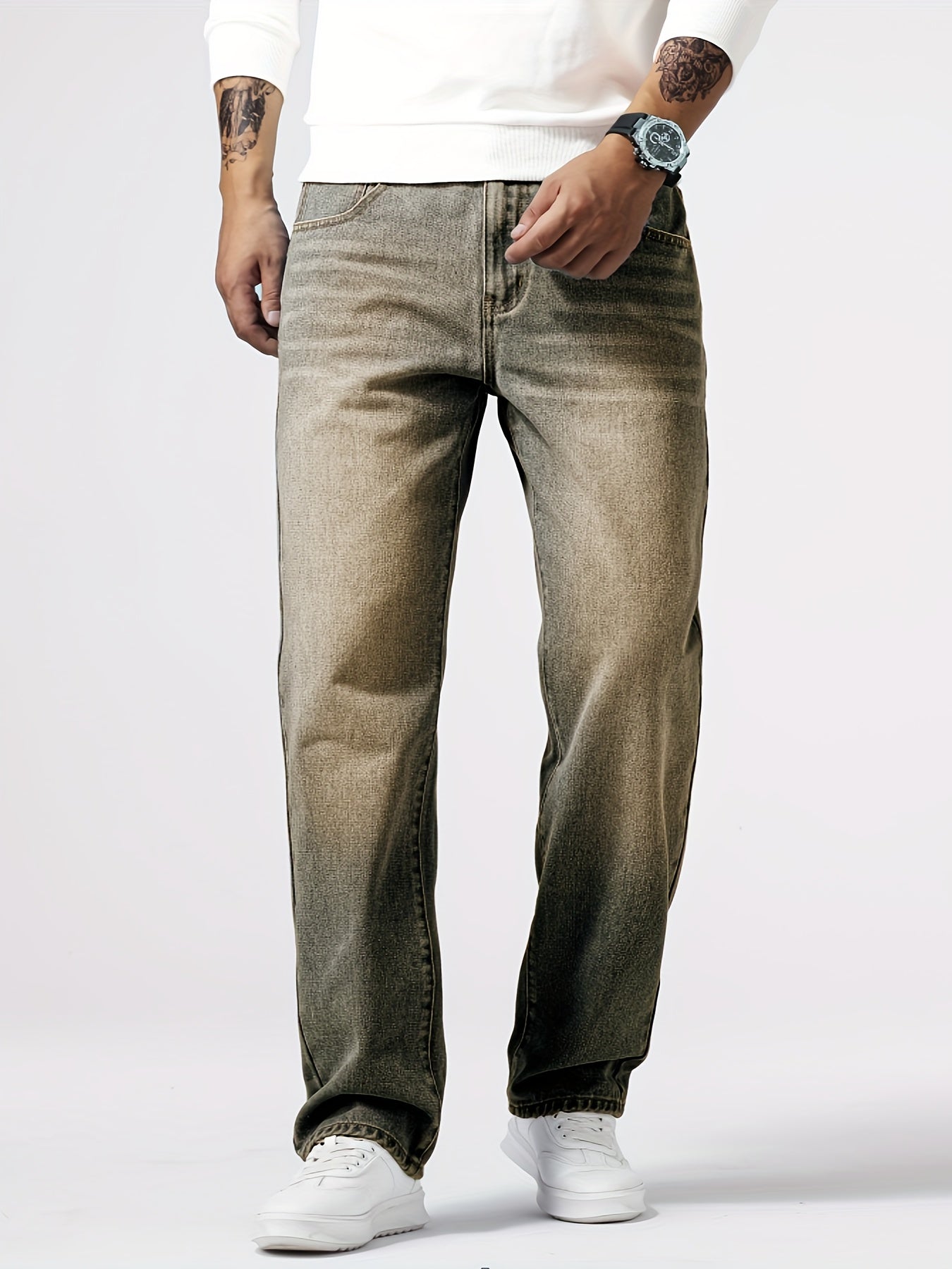 Classic Loose-Fit Jeans – Relaxed Shape & Easy Movement