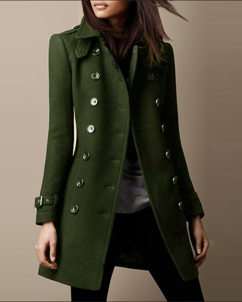 Cotton-Blend Jacket – Structured Design & Comfortable Fit