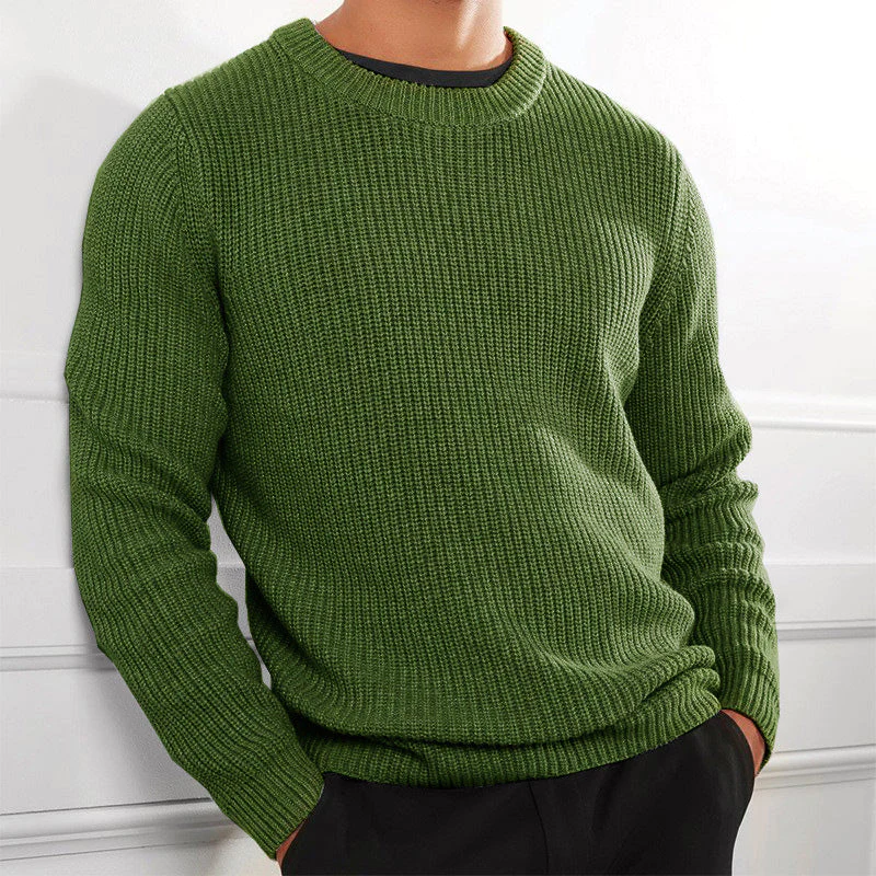 handcrafted legacy Knit Crewneck Sweater