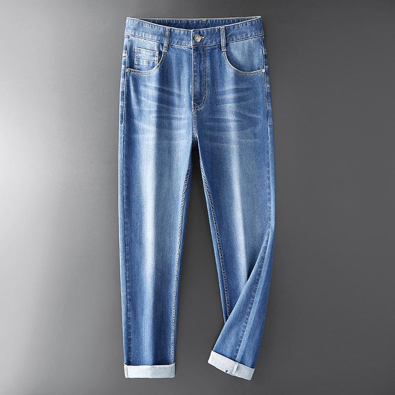 Straight Fit Denim Jeans