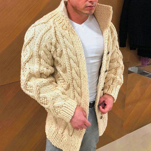 Knit Cardigan Coat – Soft Feel & Flexible Shape