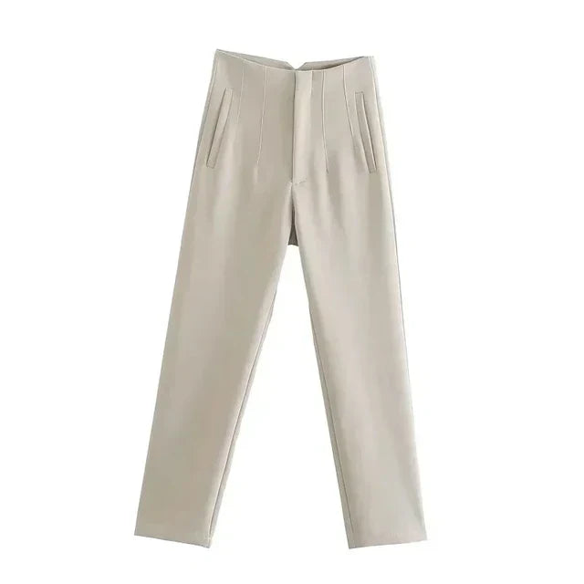 Stylish High-Waisted Office pants