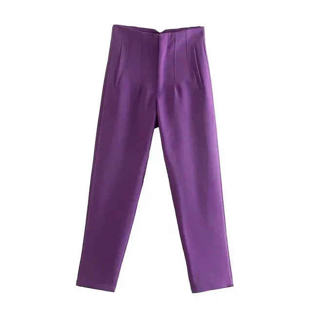 Stylish High-Waisted Office pants