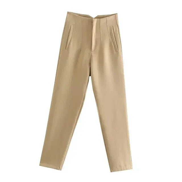 Stylish High-Waisted Office pants