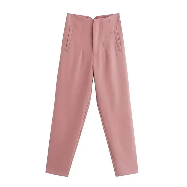 Stylish High-Waisted Office pants