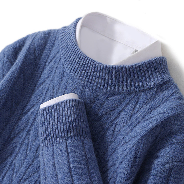 Premium Cashmere Sweater in Classic Style