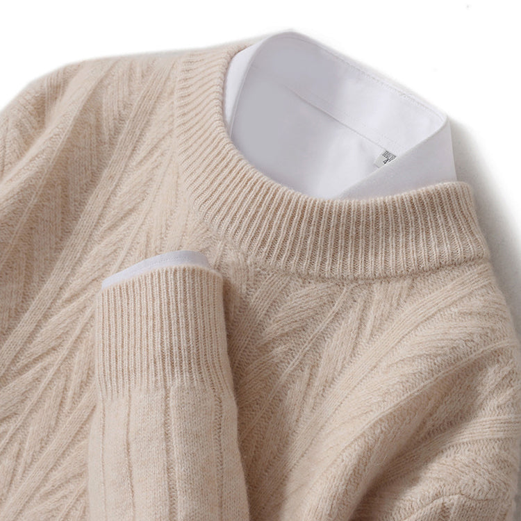 Premium Cashmere Sweater in Classic Style