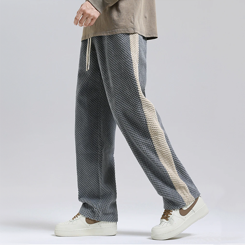 Textured Joggers – Soft Fabric & Flexible Shape