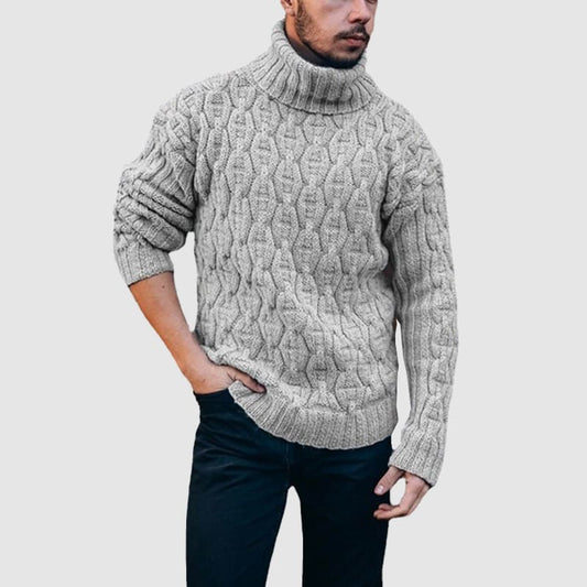 Turtleneck-wool sweater