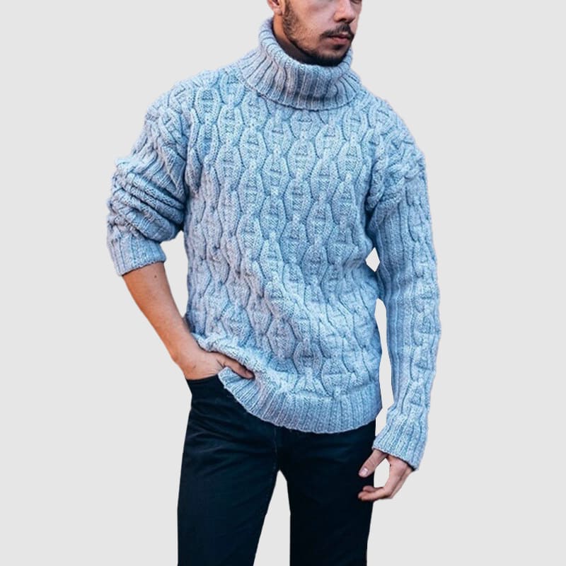 Turtleneck-wool sweater