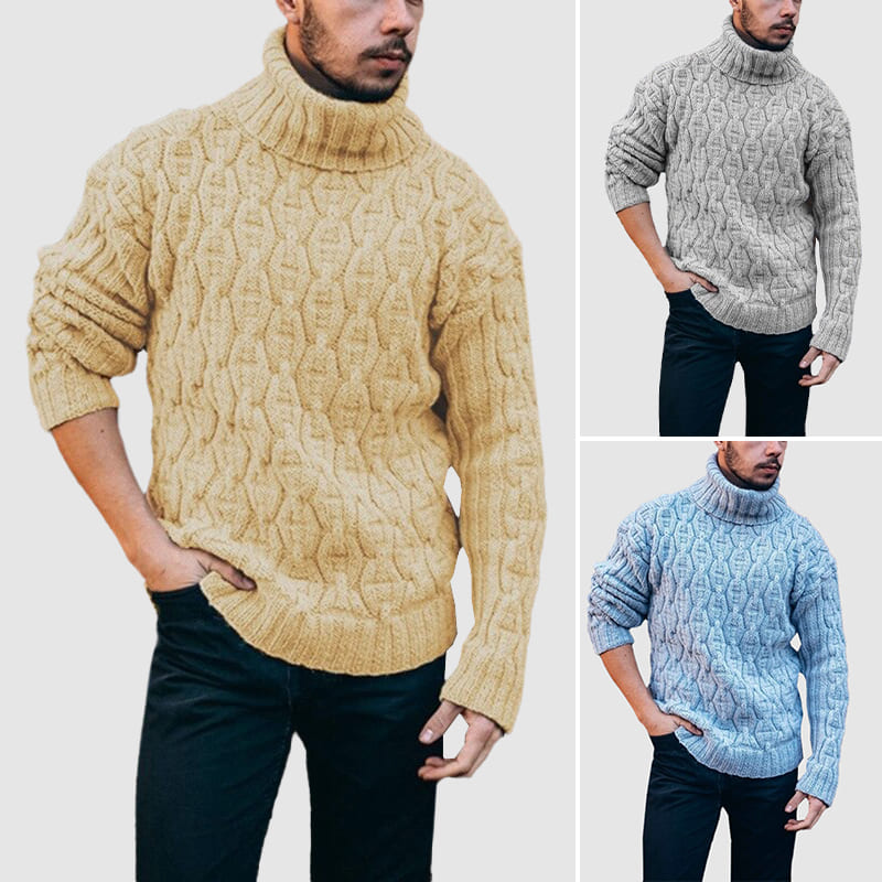 Turtleneck-wool sweater