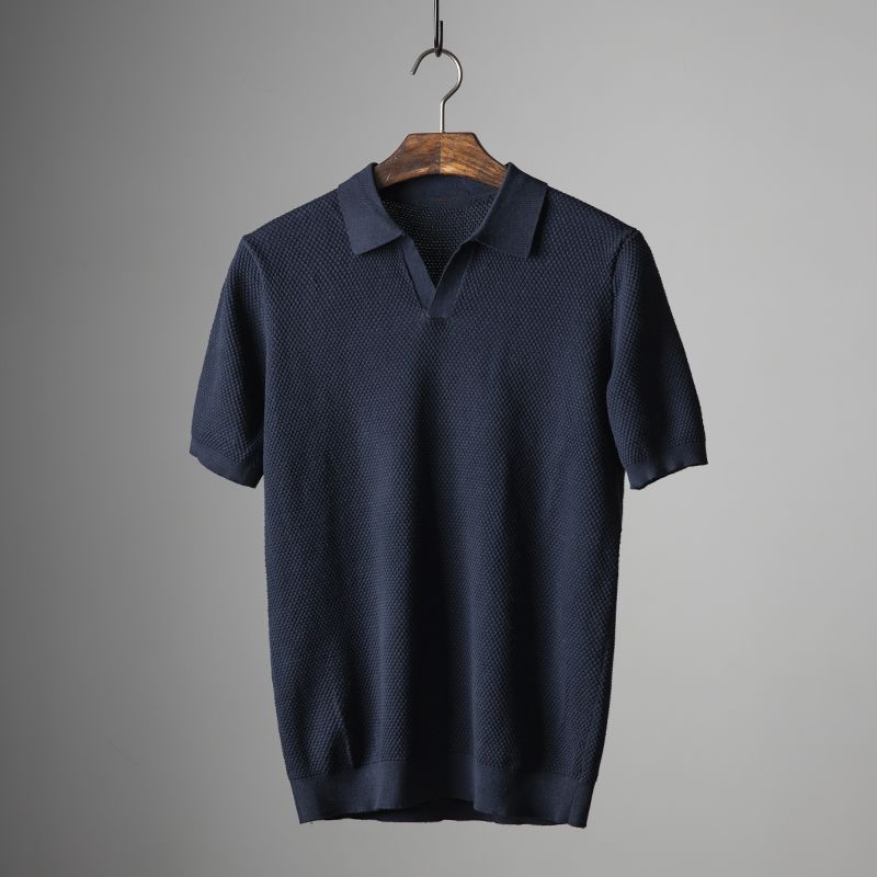 Knit Polo Shirt