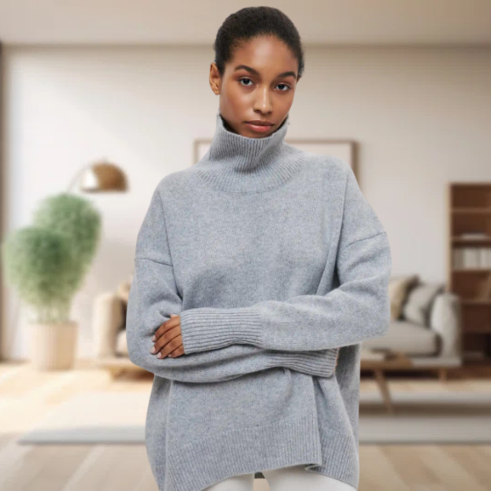 Classic Women's Turtleneck Sweater