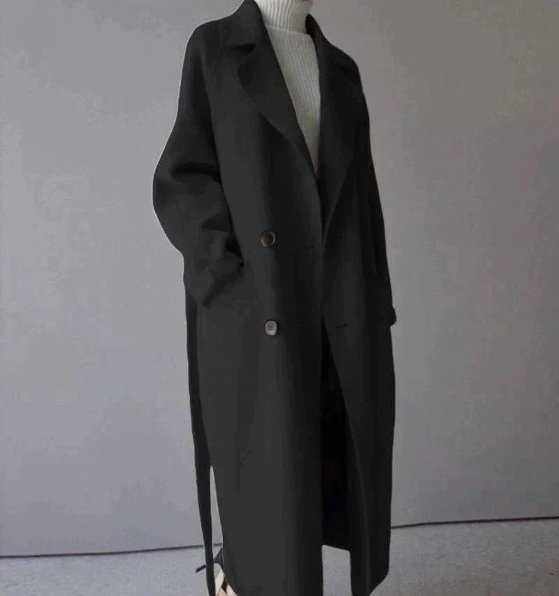 Overcoat made of wool