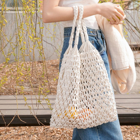 Knitted Cotton Handbag