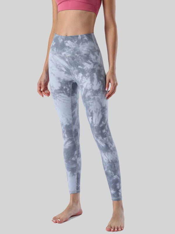 High-Waisted, Double-Brushed Yoga Pants that Shape the Waist and Hips, 9/10 Length